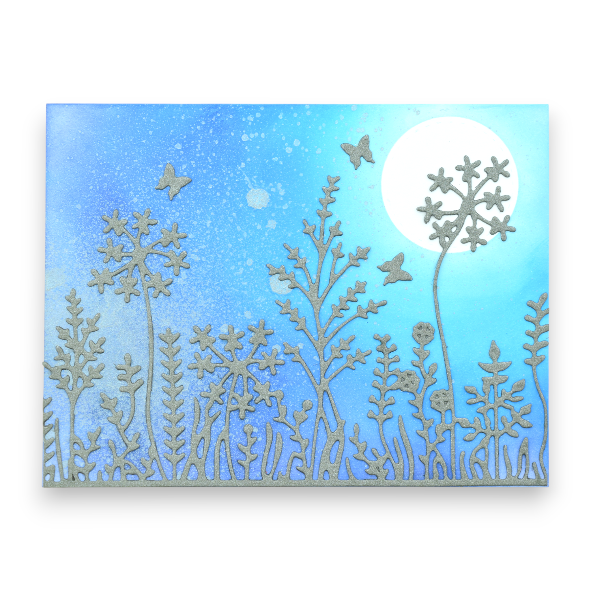 Wild Flower Silhouette - Steel Cutting Die
